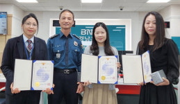 경남은행 양산기업금융지점 양산서 감사장