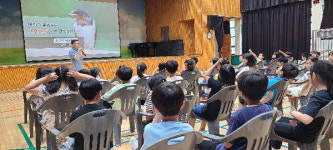 제비가 들려주는 기후위기 함양 안의초교 환경 특강