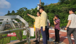 K-water남강댐지사 댐 방류 모니터링 점검