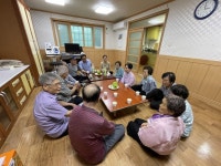 양산시 평산동, 경로당 위문 방문