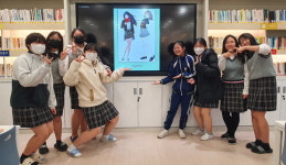 마산무학여중 웹툰동아리 작품집 출간 설명회