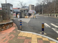 보행권 확보 못한 학교 교문 앞 수두룩...환경개선 필요