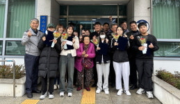 통영경찰서 미수지구대·생활안전협 장학금