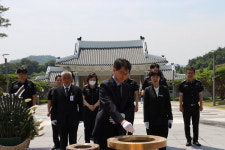 경남서부세관 국립산청호국원 참배