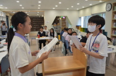 성숙한 토론 방법 나누며 한 뼘 더 자란 중학생-초교생