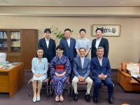 고성군 교류단, 일본 가사오카시 방문