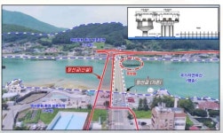 남해군 삼동~창선 국도 3호선 확장 공사 차질