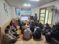 합천군보건소 경로당 순회 감염병 예방교육