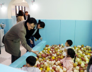 하동공설시장 달라졌다…키즈카페 개장