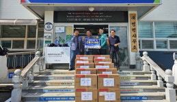 하상도 합천 대병면주민자치회장 성품 기증