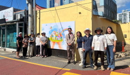 양산 상북초교 학부모회 통학로 개선 봉사