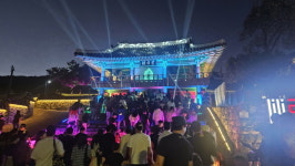 추석 황금연휴 특수...통제영 평화의 빛에 6만 5000여 명 찾아