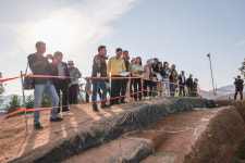 고성 송학동 고분군 14호분 2차 정밀발굴조사 공개