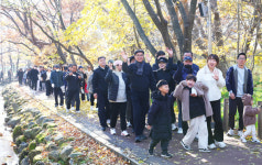 [사진뉴스] 천년의 숲, 상림 걷기