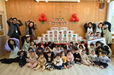 양산시립행복주택어린이집, 사랑의 라면 나눔