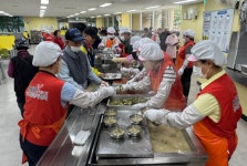 한국건강관리협회 경남지부 창원 의창노인종합복지관 배식 봉사