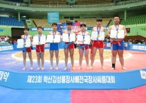 마산 씨름 전설 김성률 기리는 대회서 고향 꿈나무들 활약