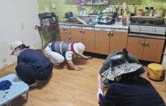 합천평화고등학교, 취약계층 주거환경개선 봉사활동
