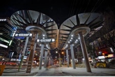 신천동 삼미시장앞 환승정류장 조성 완료