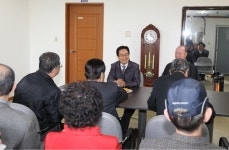 대전서구청장, 무궁화 용사촌 방문