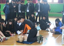 철원소방서, 김화공고에서 심폐소생술 현장교육 실시