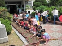 도심 초등학교에서의 ‘특별한 모내기’