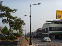 명품 가로등주, 웅진로를 밝힌다