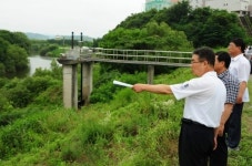 진주시, 민생투어 장마철 배수개선사업장 점검