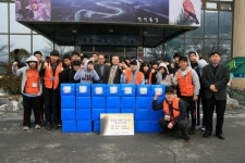 월드비전 강원지부 사랑의 연탄 및 설 선물세트 전달