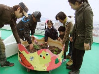골치아픈 부산 23만개의 물탱크, 텃밭으로 변신 시작!
