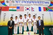 ‘제13회 제주국제 생활체육 태권도대회’ 참가, 우수한 성적 거둬