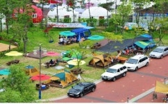 속초해변 국민여가 캠핑장 가족 휴양지로‘각광’