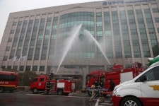 인천 남동구청사 소방 합동훈련으로 실전능력 배양