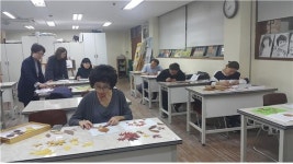 부천 중흥고, 학부모 대상 손 글씨 전시