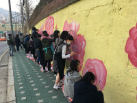중랑구, 우범지대 벽화그리기 사업 진행