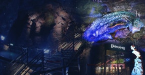 “시원한 동굴…공룡체험에 오싹, 광명동굴 야간개장”