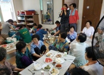 안동 폭염에 어르신 건강기원