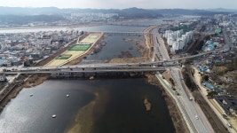안동시 법흥교 차량 통행제한