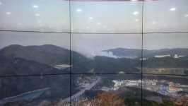 부산시 해운대구 반송동 운봉산 화재 발생
