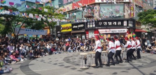 문화공연으로 활기 찾는 양산 ‘젊음의 거리’