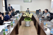 오거돈 시장, 일자리창출 선두기업 현장방문