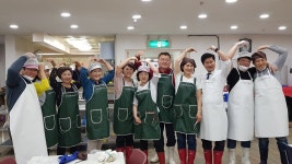 인천 남동구의회, 관내 복지관 무료급식봉사 진행