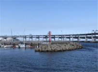 수영 남천항·진해 삼포항에 등대 설치 완료