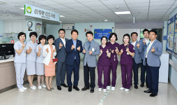 권영진 시장, 대구보훈병원 입원 국가유공자 위문