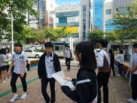 두호고등학교‘생명존중 및 학업중단예방 캠페인’실시