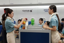 장흥중, ‘항공승무원’ 직업체험 실시