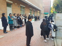 창포중학교, 학교폭력예방 위한 캠페인 실시!!