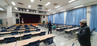 경주농업기술센터, 신종 코로나바이러스 방역소독 실시