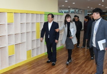 김석준 부산시교육감, 명지·일광지역 신설학교 현장방문