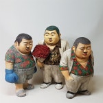 무정한 링 위에 빚은 보통사람의 초상, 김원근의 조각